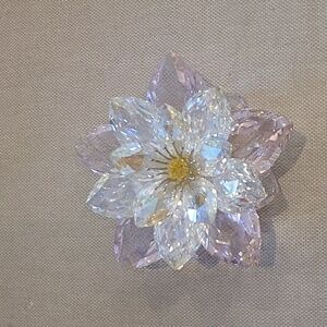 Swarovski Rosaline Crystal Waterlily Figurine